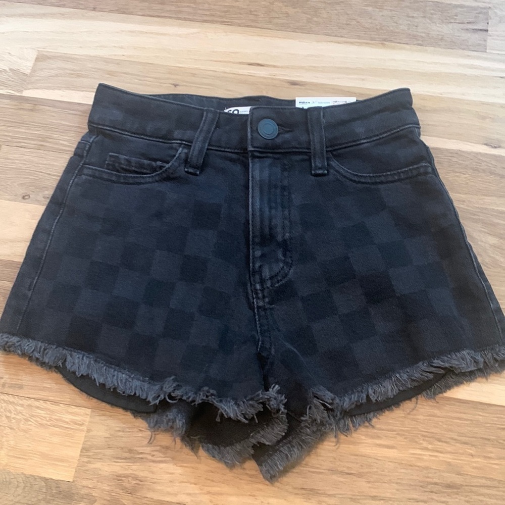 SO Black Jean Shorts Casual Essential